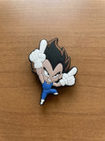 Crocs Charm - Dragon Ball - Vegeta Pointing Up