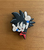 Crocs Charm - Dragon Ball - Kid Goku Flying With Finger Up