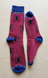 Socks - Marvel - Spider-Man Logo Red Pattern Crew Socks (1 Pair)