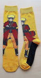 Socks - Naruto - Naruto Uzumaki Standing Yellow Crew Socks (1 Pair)