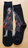 Socks - Naruto - Itachi Uchiha Akatsuki Cloak Black Crew Socks (1 Pair)