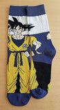 Socks - Dragon Ball - Goku Yellow Gi Blue Crew Socks (1 Pair)