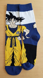Socks - Dragon Ball - Goku Yellow Gi Blue Crew Socks (1 Pair)